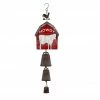 RK Brand Alpine Howdy Red Barn Cow Wind Chimes - LJJ1424HH