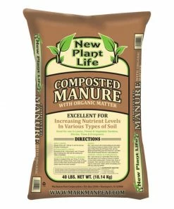 Various Brands Composted Manure, 40lb Bag - 310 - Soils