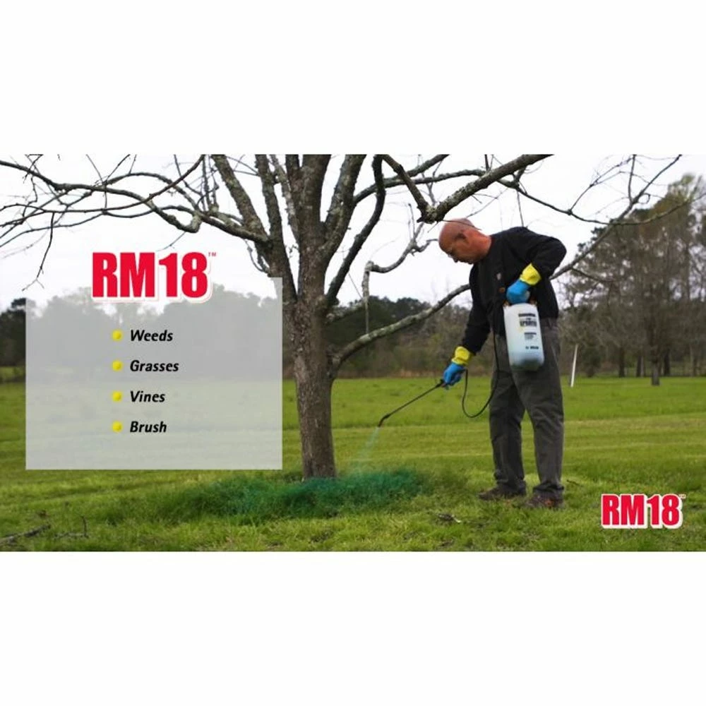 RM18 Fast Acting Weed & Grass Killer Concentrate, 32 oz. - 75435 - Herbicides 6 RM18 Fast Acting Weed & Grass Killer Concentrate, 32 oz. - 75435 - Herbicides - Image 6
