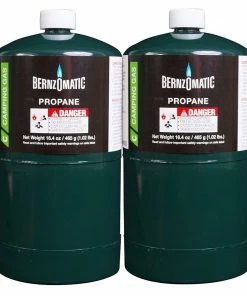 Various Brands Disposable 16.4 oz. Propane Cylinder, 2 Pack - 332773 - Camp Kitchen