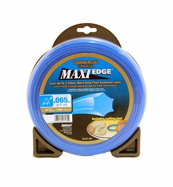 Arnold Trimmer Line Maxi Edge .065 Large Spool - WLM-165 - String Trimmers 2 Arnold Trimmer Line Maxi Edge .065 Large Spool - WLM-165 - String Trimmers - Image 2