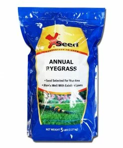 Various Brands Annual Ryegrass, 5lb - 204FD0025UC-5 - Grass Seed