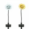 Assorted Alpine Solar Acrylic Chrysanthemum Stake Light QYY100ABB - Garden Accessories