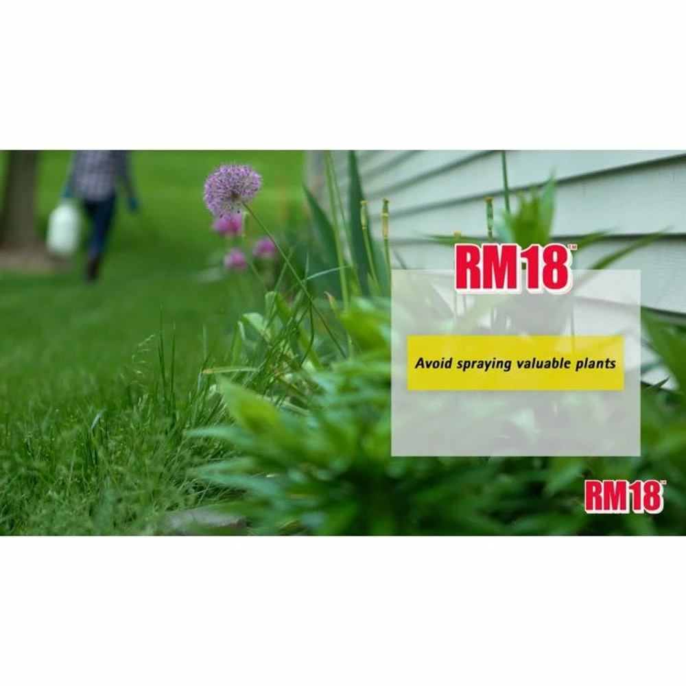 RM18 Fast Acting Weed & Grass Killer Concentrate, 32 oz. - 75435 - Herbicides 3 RM18 Fast Acting Weed & Grass Killer Concentrate, 32 oz. - 75435 - Herbicides - Image 3