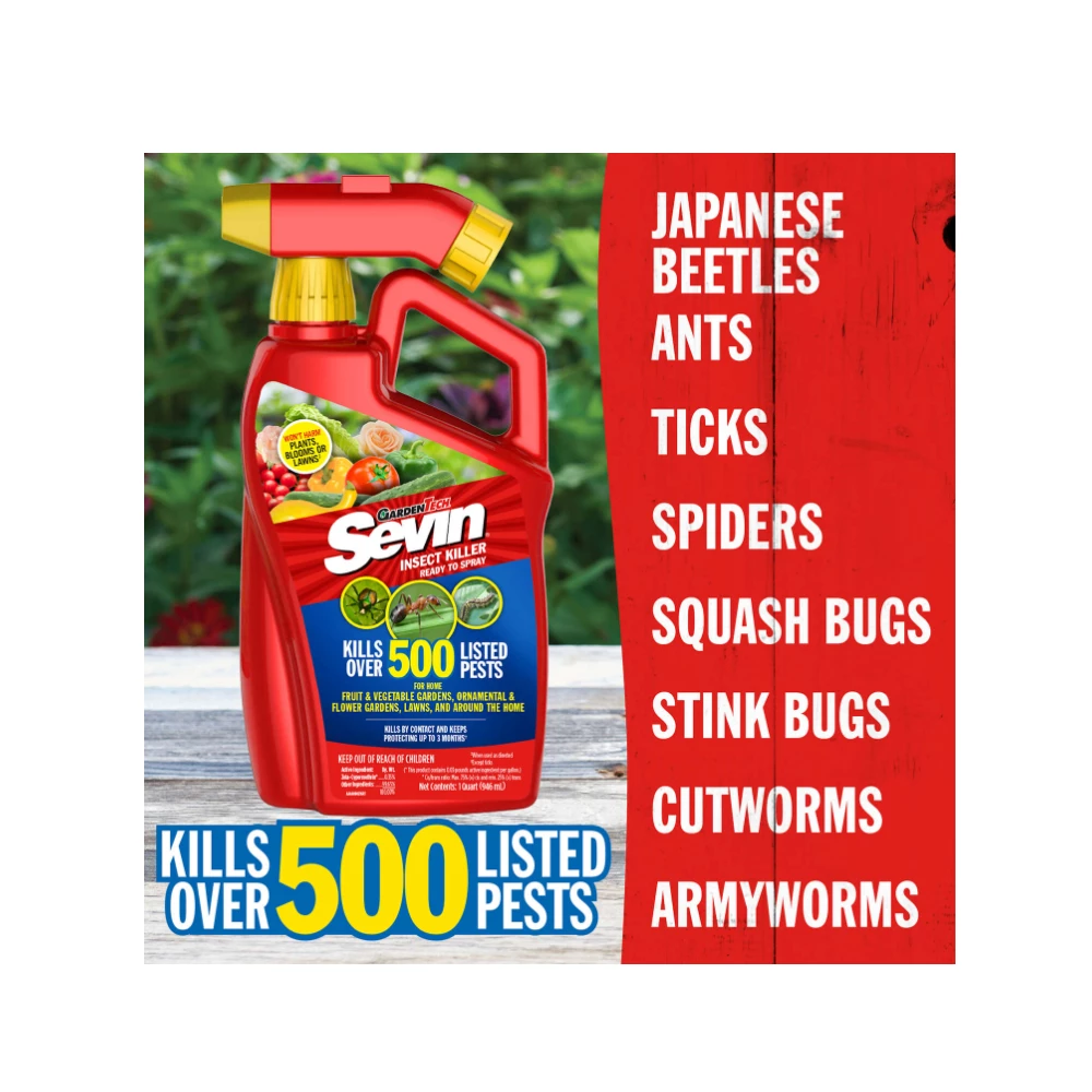 Sevin Ready-To-Use Liquid Pesticide, 1 Gallon - 100519576 - Fertilizers & Plant Food 4 Sevin Ready-To-Use Liquid Pesticide, 1 Gallon - 100519576 - Fertilizers & Plant Food - Image 4