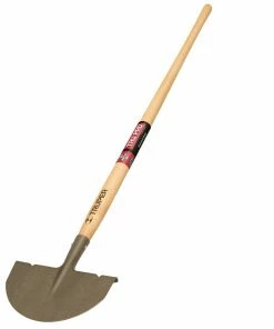 Truper TruTough Half Moon Edger with Ash Handle 34955 - Digging Tools