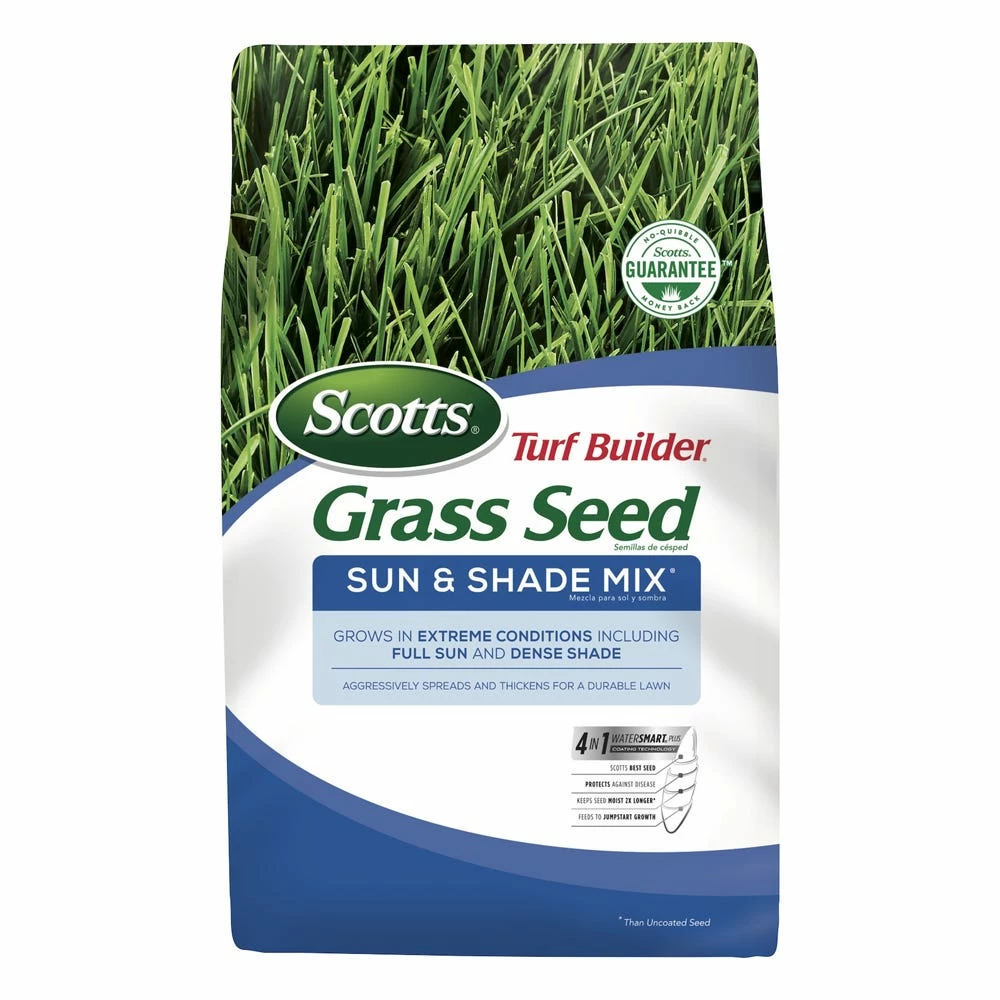 Scotts Turf Builder Sun & Shade Mix Grass Seed, 7 lb. - 18221 1 Scotts Turf Builder Sun & Shade Mix Grass Seed, 7 lb. - 18221