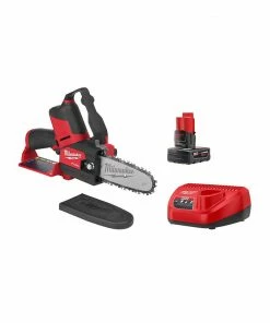 Milwaukee 6" M12 Fuel 12-Volt Lithium-Ion Brushless Cordless Hatchet Pruning Saw with 4.0Ah Battery and Charger - 15382017 - Other -Cheap Lawn Shop fb0100cd5b9d8b4b278cb591c80bfb33618d3c8d 2527 21 1