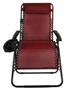 Various Brands XL Anti-Gravity Lounger - Maroon 87-846-0204 - Camp Furniture