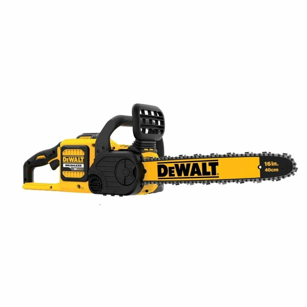 DeWalt FLEXVOLT® 60V MAX* Cordless Chainsaw, Tool Only - DCCS670B - Electric Chainsaws 1 DeWalt FLEXVOLT® 60V MAX* Cordless Chainsaw, Tool Only - DCCS670B - Electric Chainsaws