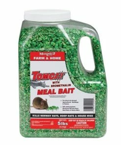 Tomcat with Bromethalin Meal Bait Rodent Killer, 5lb - 22920 - Baits & Traps